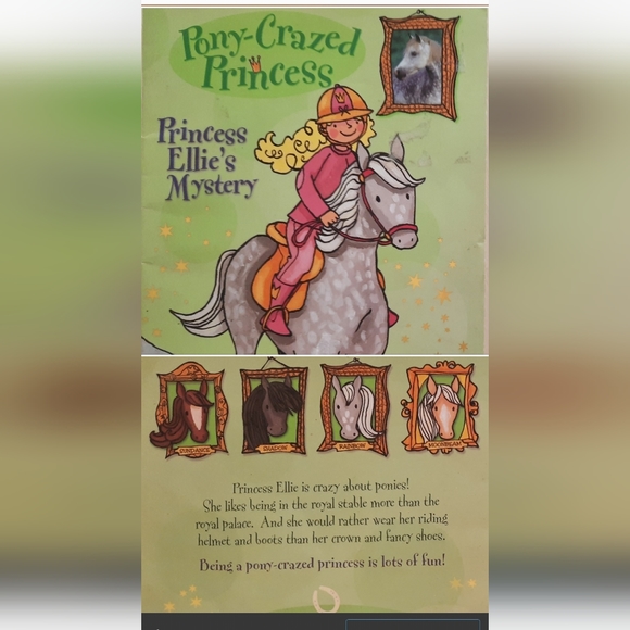 Pony Crazed princess book series-Set of 2 - Picture 2 of 4